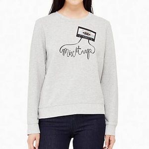 Kate Spade mix it up gray sweater, size xsmall